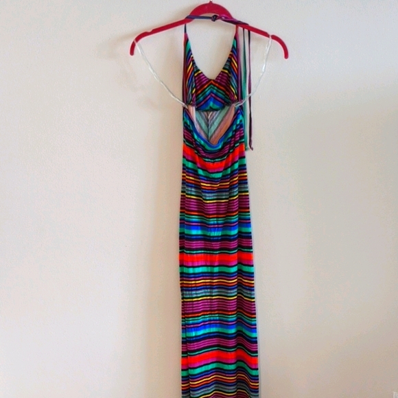 Halter Maxi Summer Dress - Picture 3 of 3